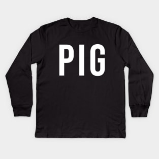 PIG Kids Long Sleeve T-Shirt